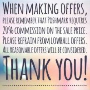 Poshmark Seller Information Sign